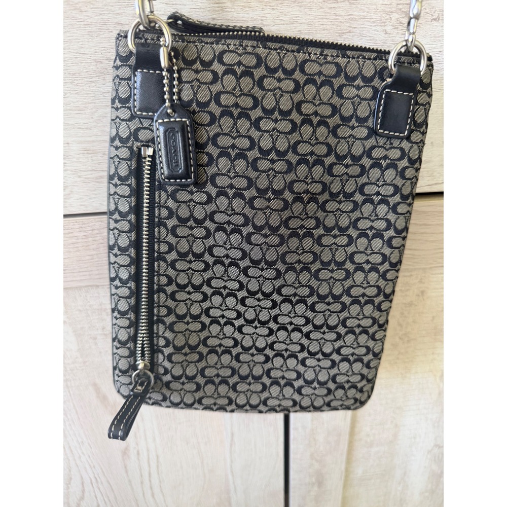 Coach Y2K Mini Signature C Jacquard Crossbody Swingpa… - Gem